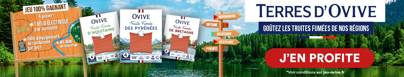 Jeu concours d'avril 2026 Ovive